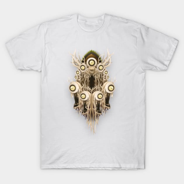 Giant Spriggan Glitch T-Shirt by Yaelledark